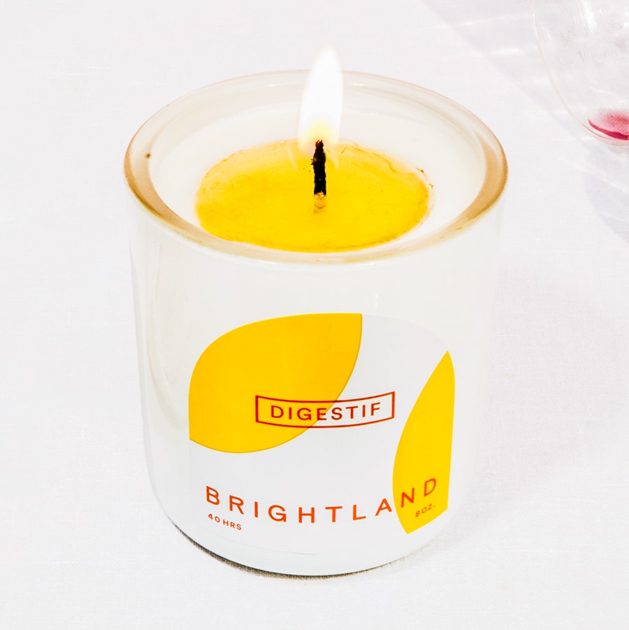 Burning Brightland Digestif Candle