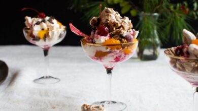 Cranberry Orange Eton Mess Recipe