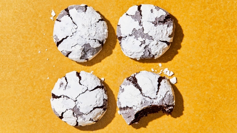 CocoaCoffee Almond Cookies
